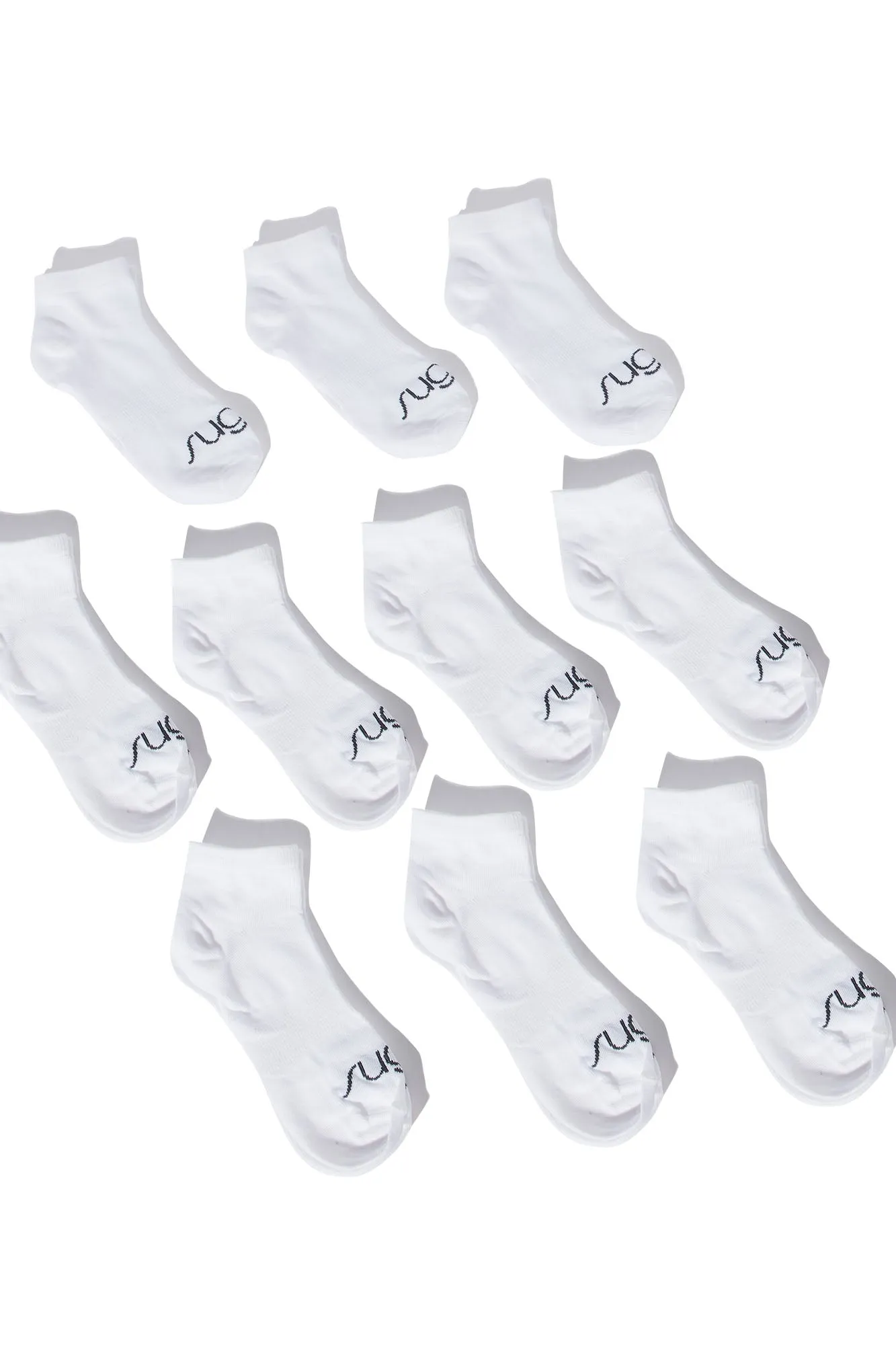 10 Pack Everyday Socks  - White