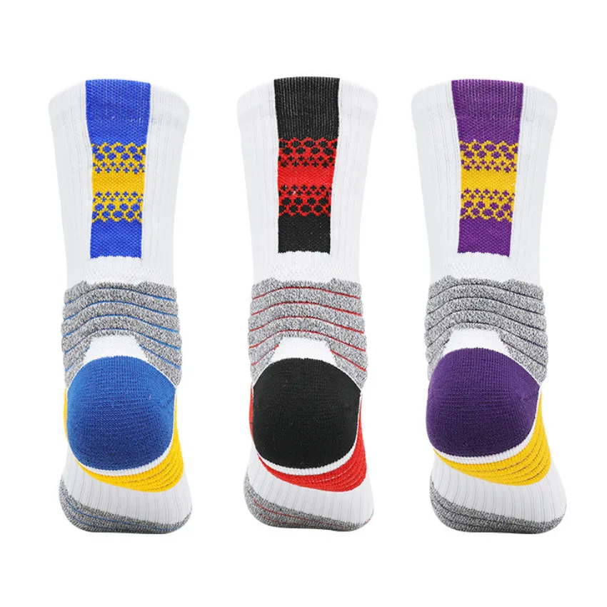 3 Pack Kids Padded Sole Sports Trainer Socks