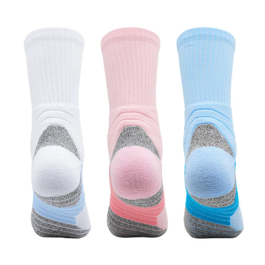 3 Pack Kids Thick Cushioned Sports Socks