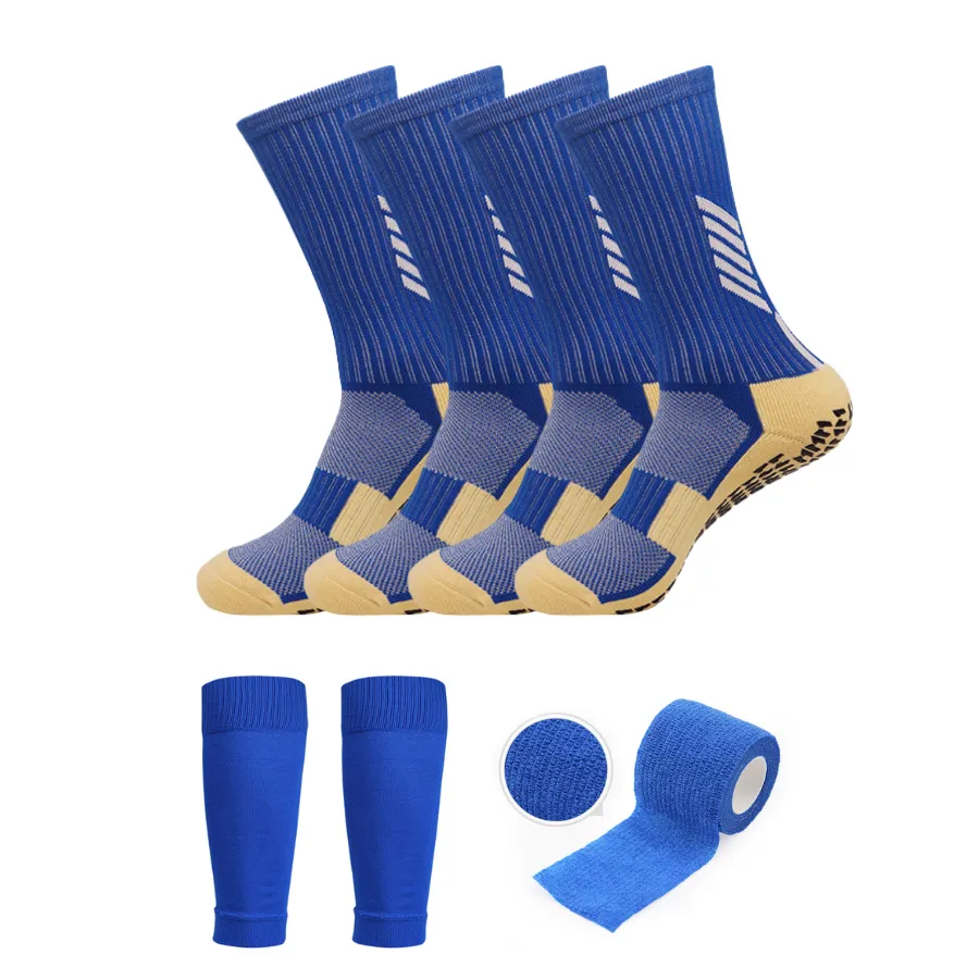 3 Pack Men's Football Grip Socks