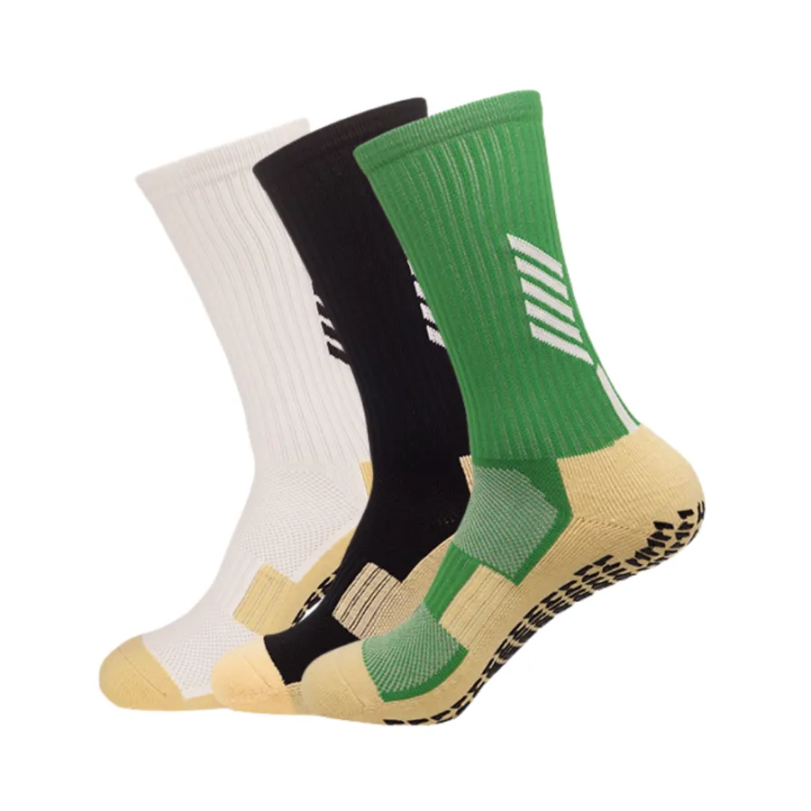 3 Pack Men's Football Grip Socks