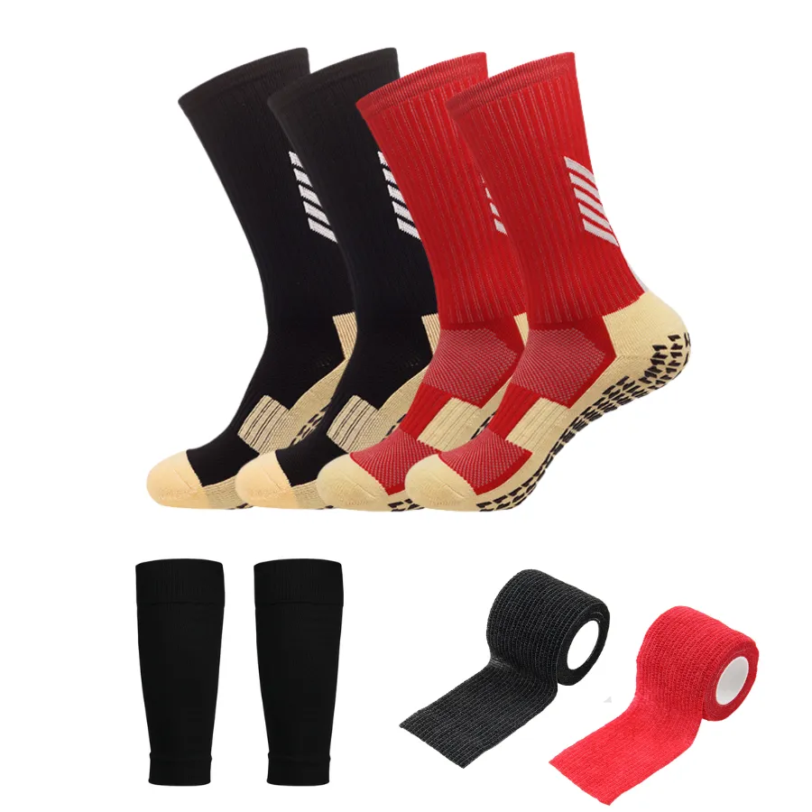 3 Pack Men's Football Grip Socks