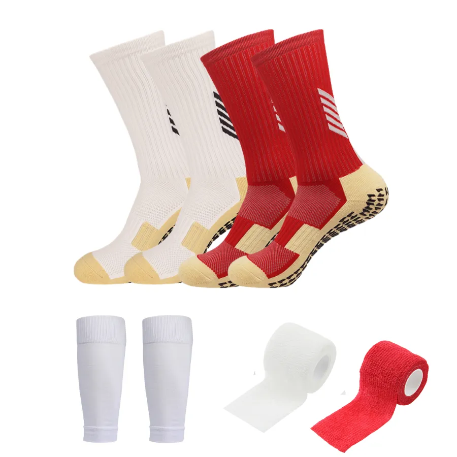 3 Pack Men's Football Grip Socks