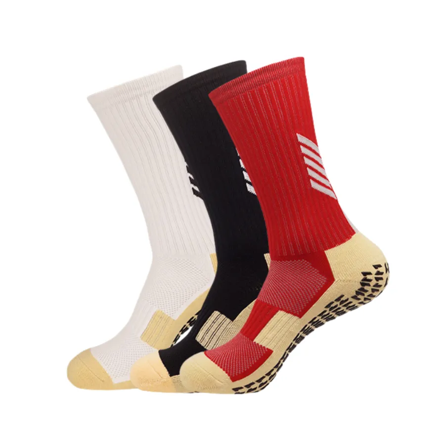 3 Pack Men's Football Grip Socks