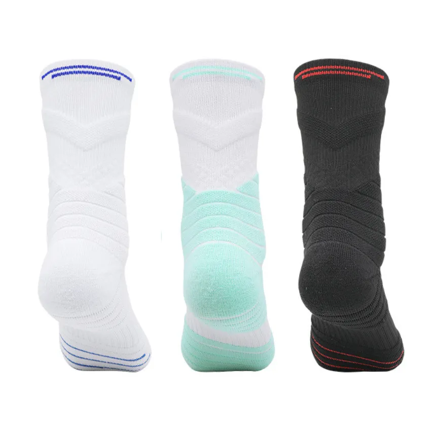 3 Pack Mens Walking Socks With Padded Heel