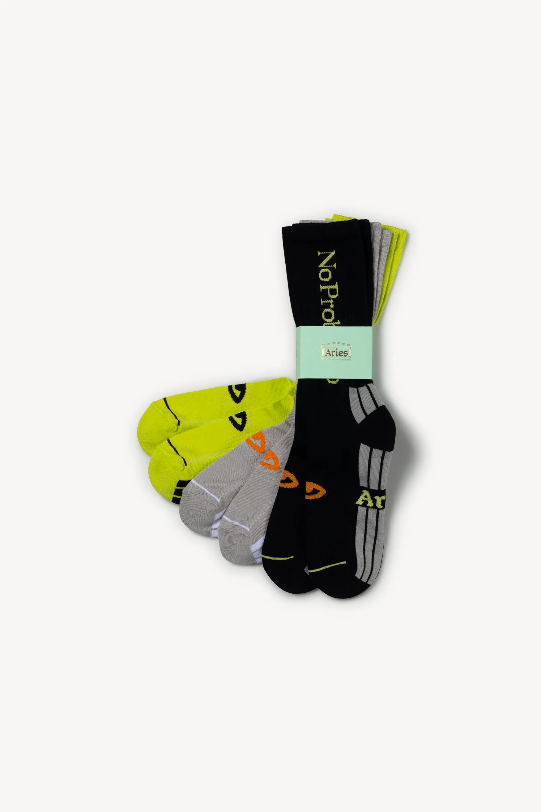 3 PACK No Problemo Socks