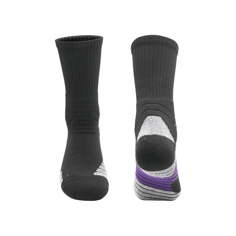 3 Pack Solid Sports Socks White