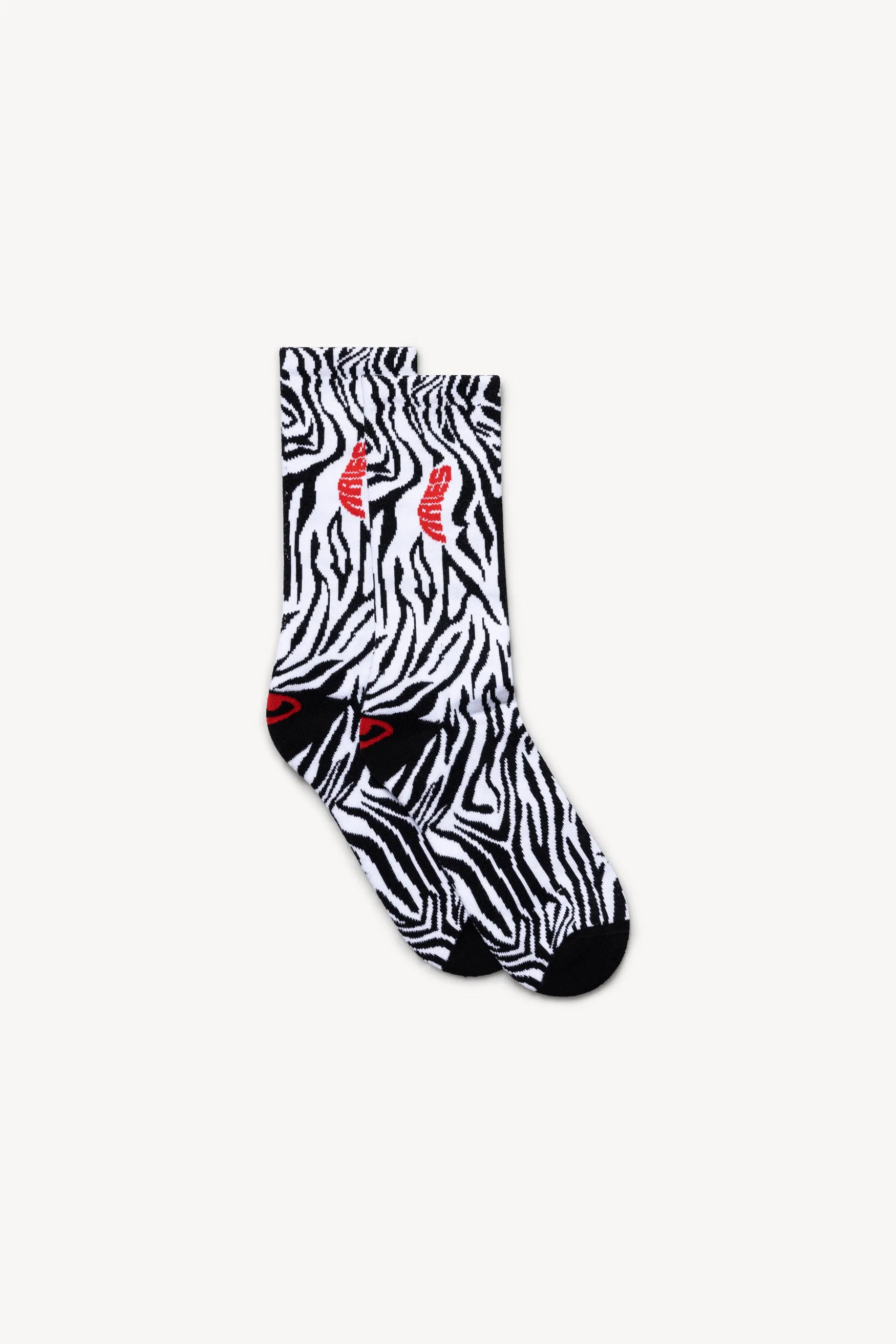 3 PACK Zebra Socks