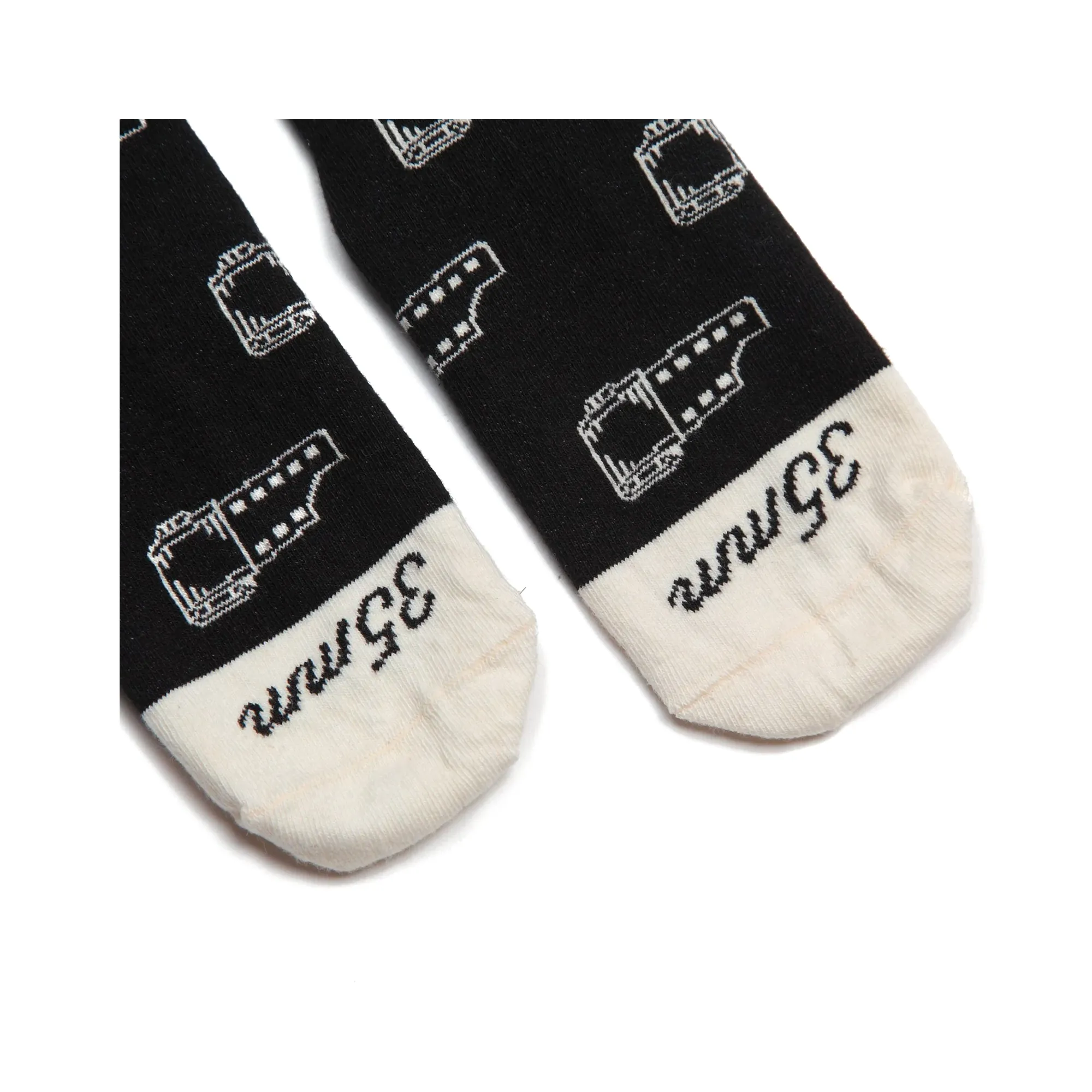 35mm Film Socks - Black