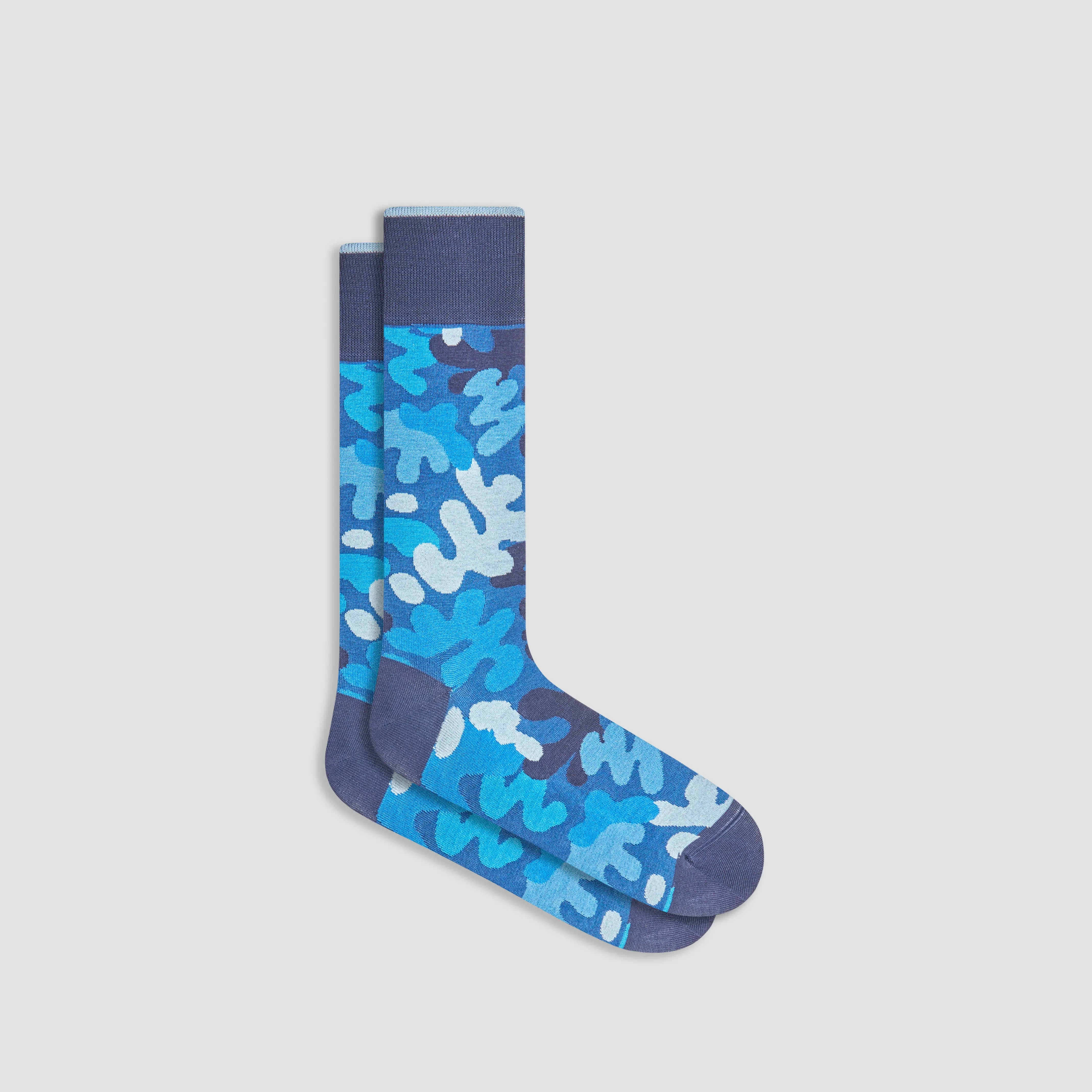 Abstract Mid-Calf Socks