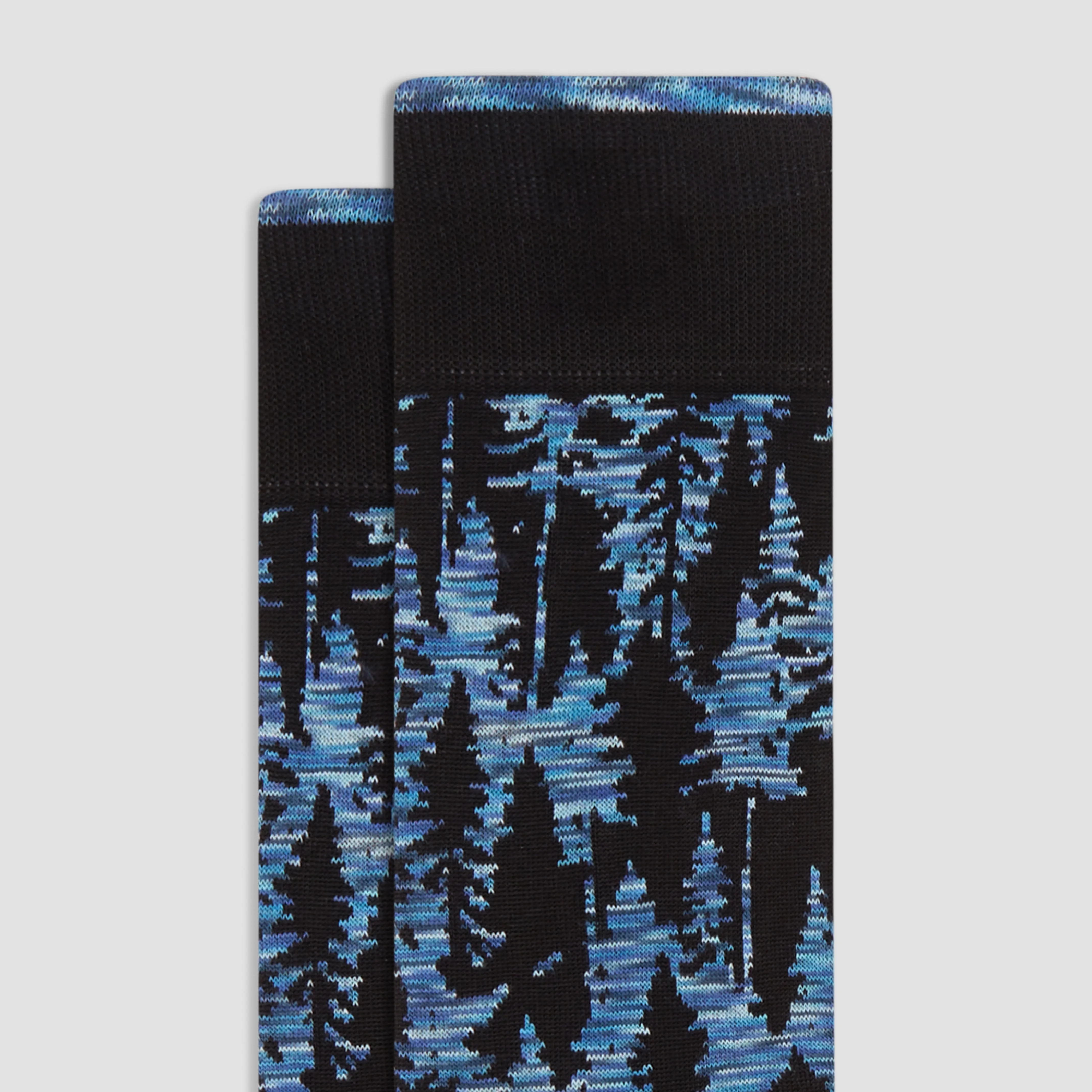 Abstract Mid-Calf Socks