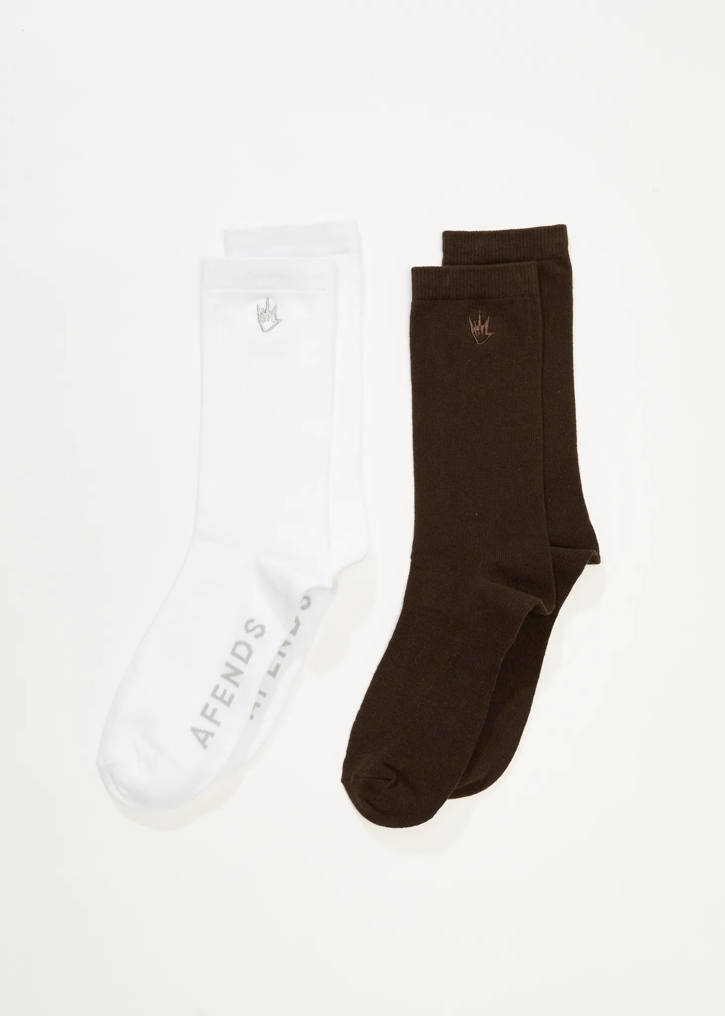 AFENDS Mens Flame - Socks Two Pack - Multi