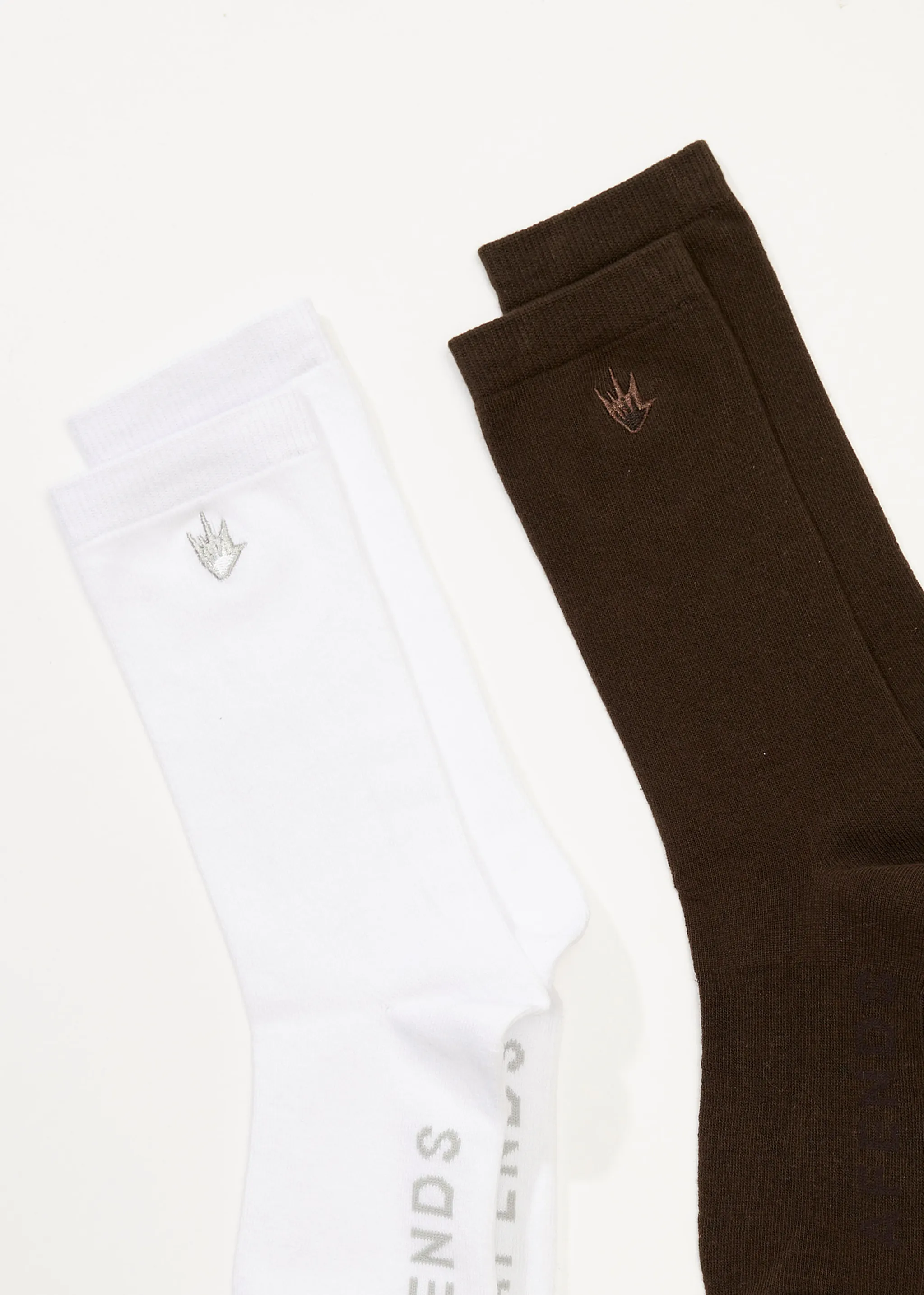 AFENDS Mens Flame - Socks Two Pack - Multi