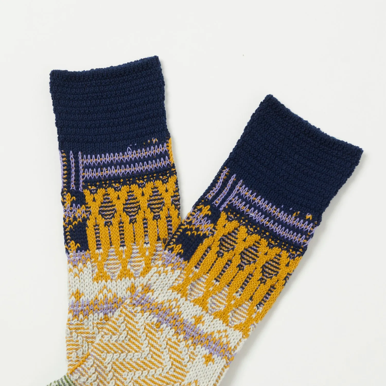 Anonymous Ism Multi Links JQ Crew Socks - Navy