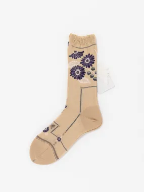 Antipast Gerbera Socks, Beige