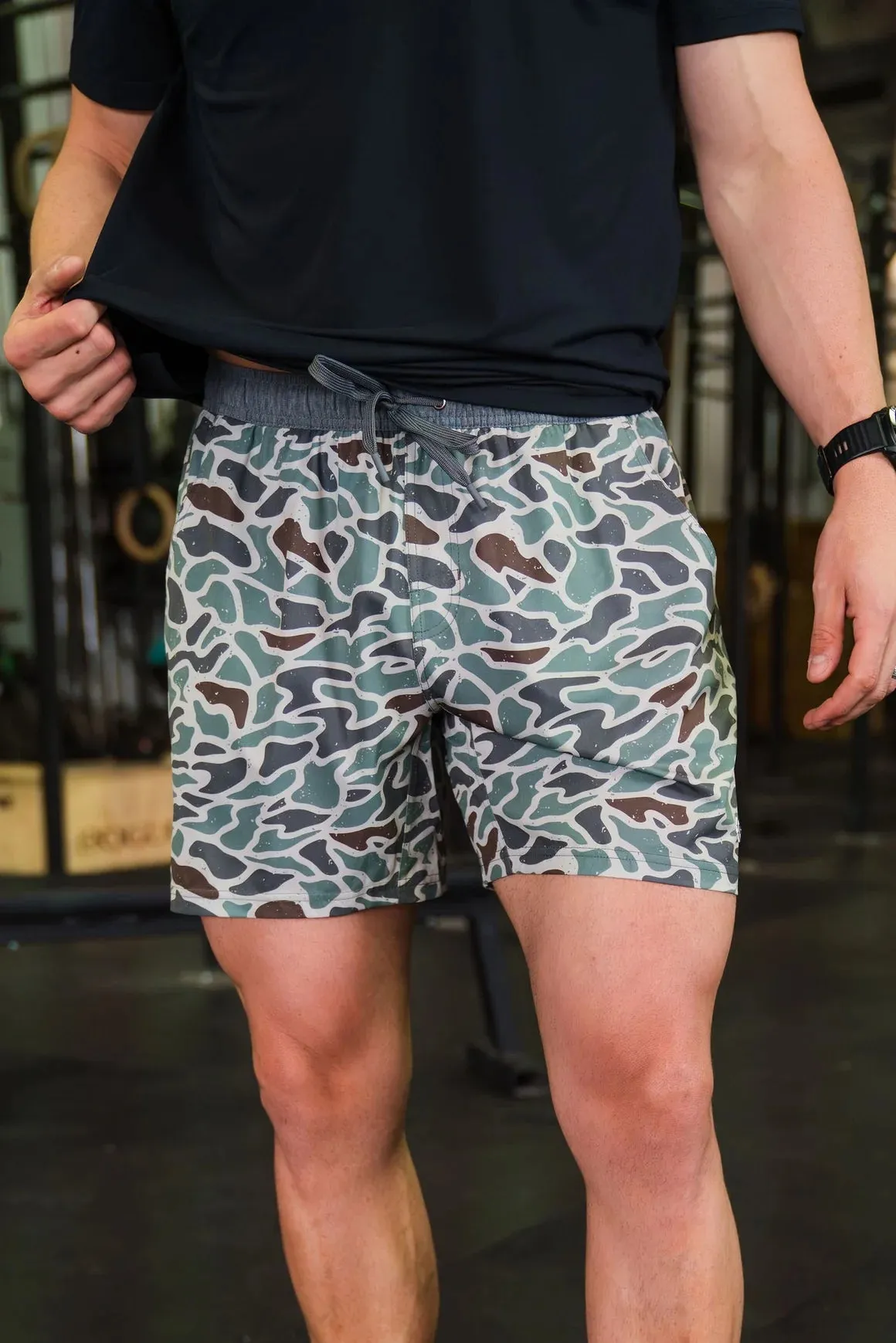 Athletic Short - Retro Duck Camo