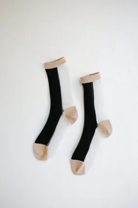 B-Side Sheer Crew Socks