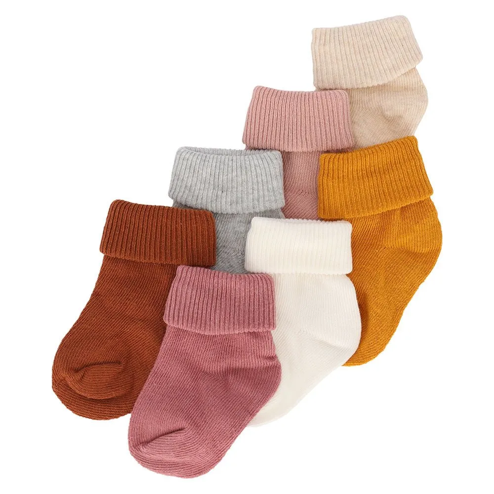 Babies Basic Socks Giftbox 7PACK - Girls