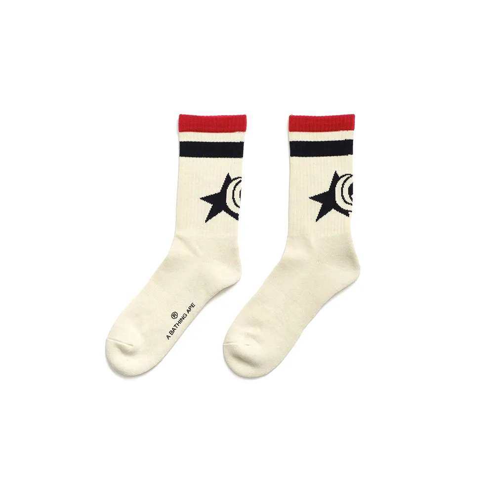 BAPE X CONCEPTS SOCKS M (Ivory)