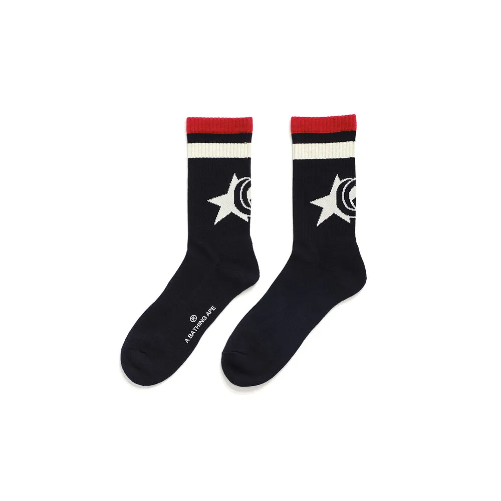 BAPE X CONCEPTS SOCKS M (Navy)