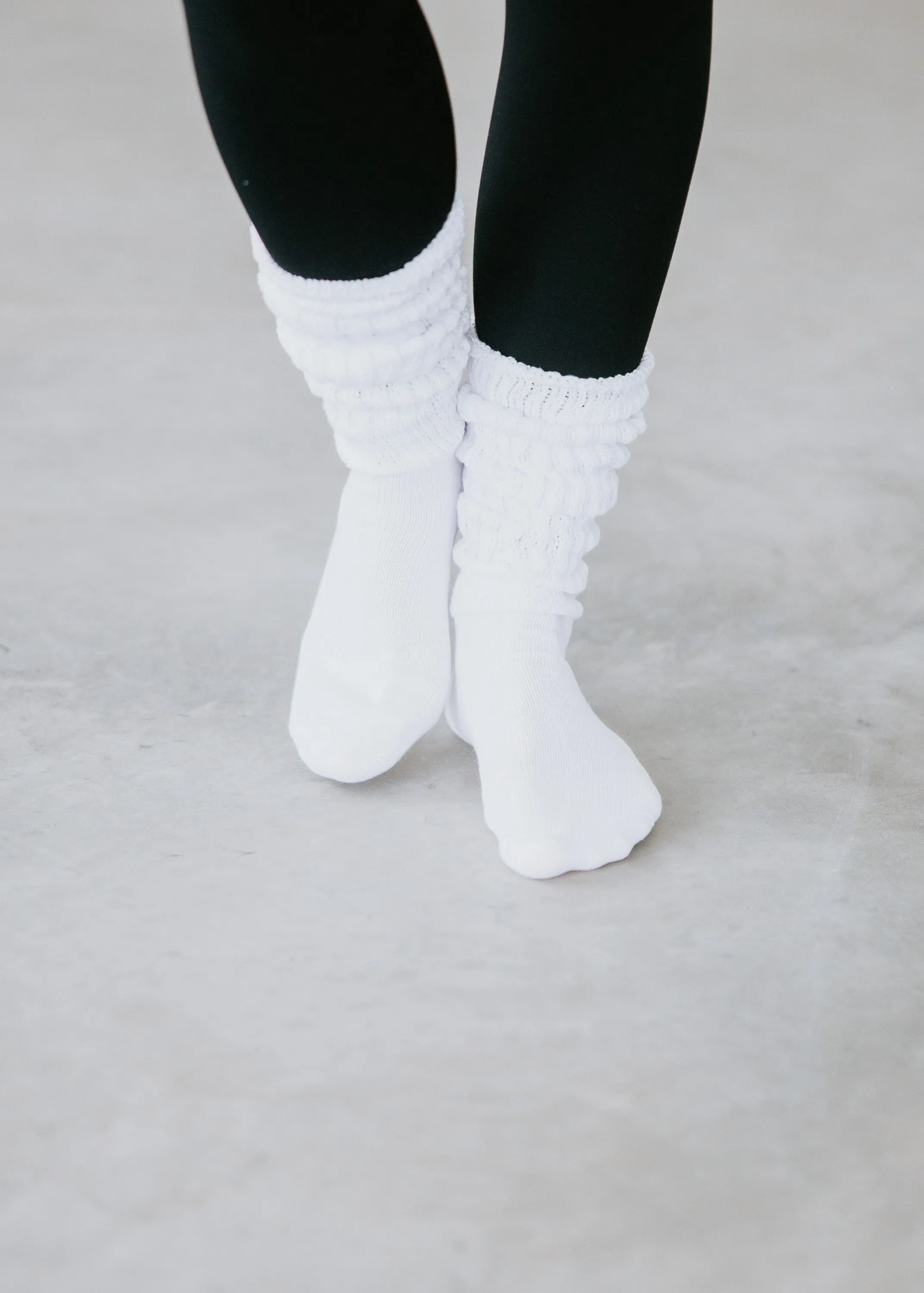 Basic Cotton Slouchy Socks