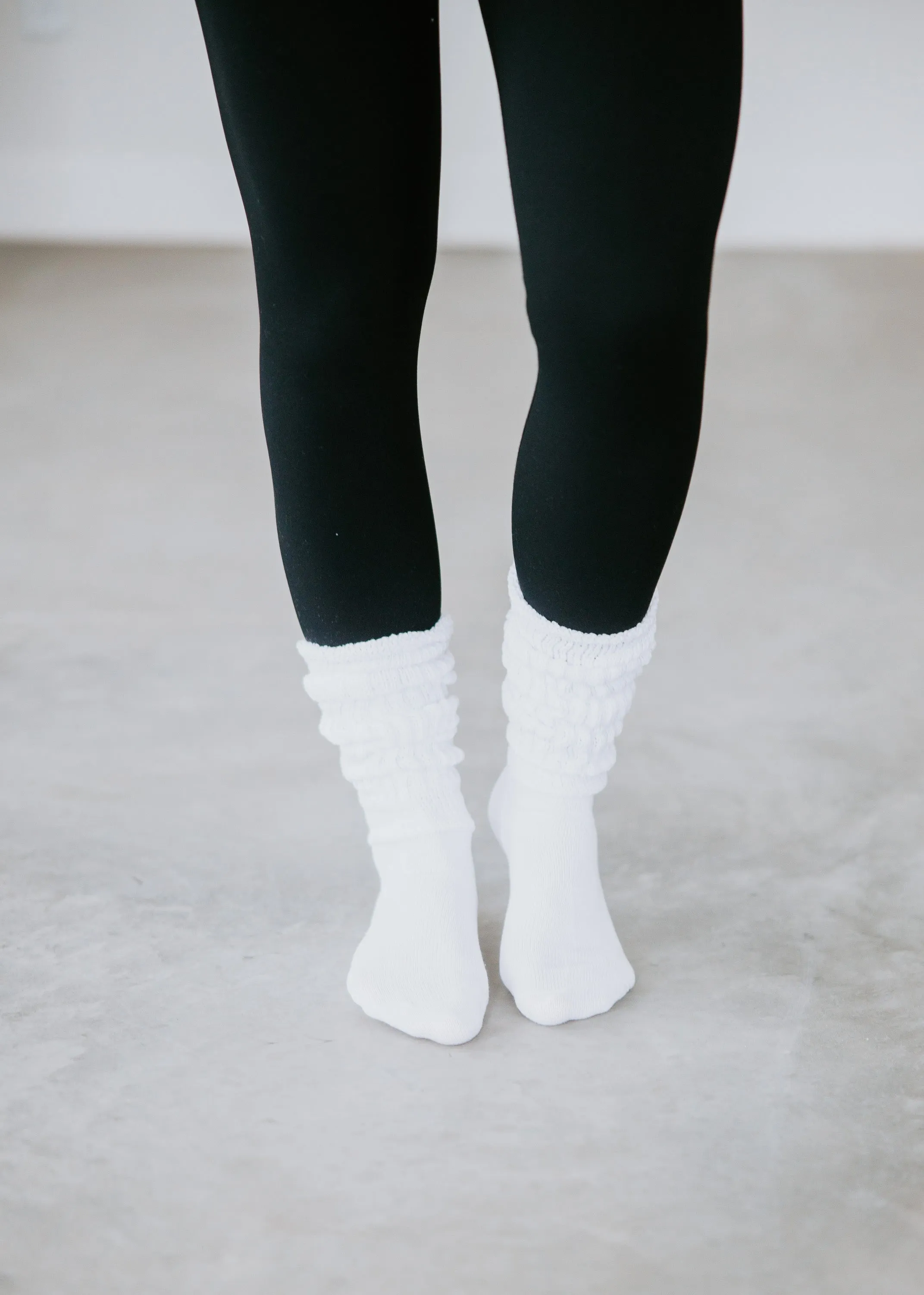 Basic Cotton Slouchy Socks