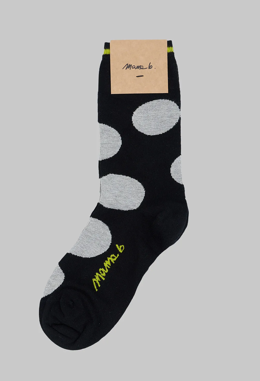 Basso P Spot Socks in Nero