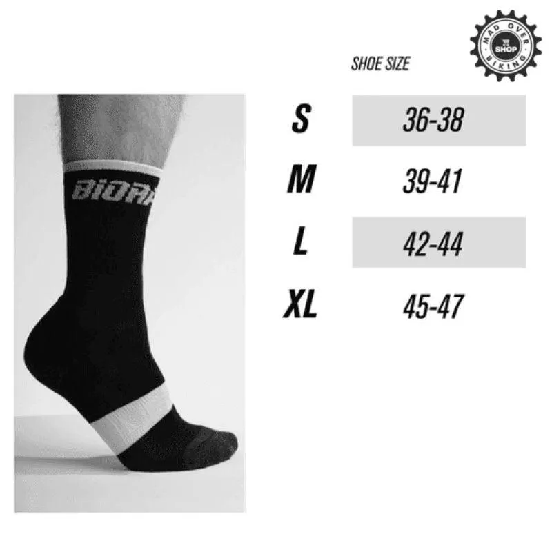 Bioracer Summer Cycling Socks - Fluo Yellow