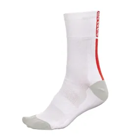 Bioracer Summer Unisex Cycling Socks (White Red)