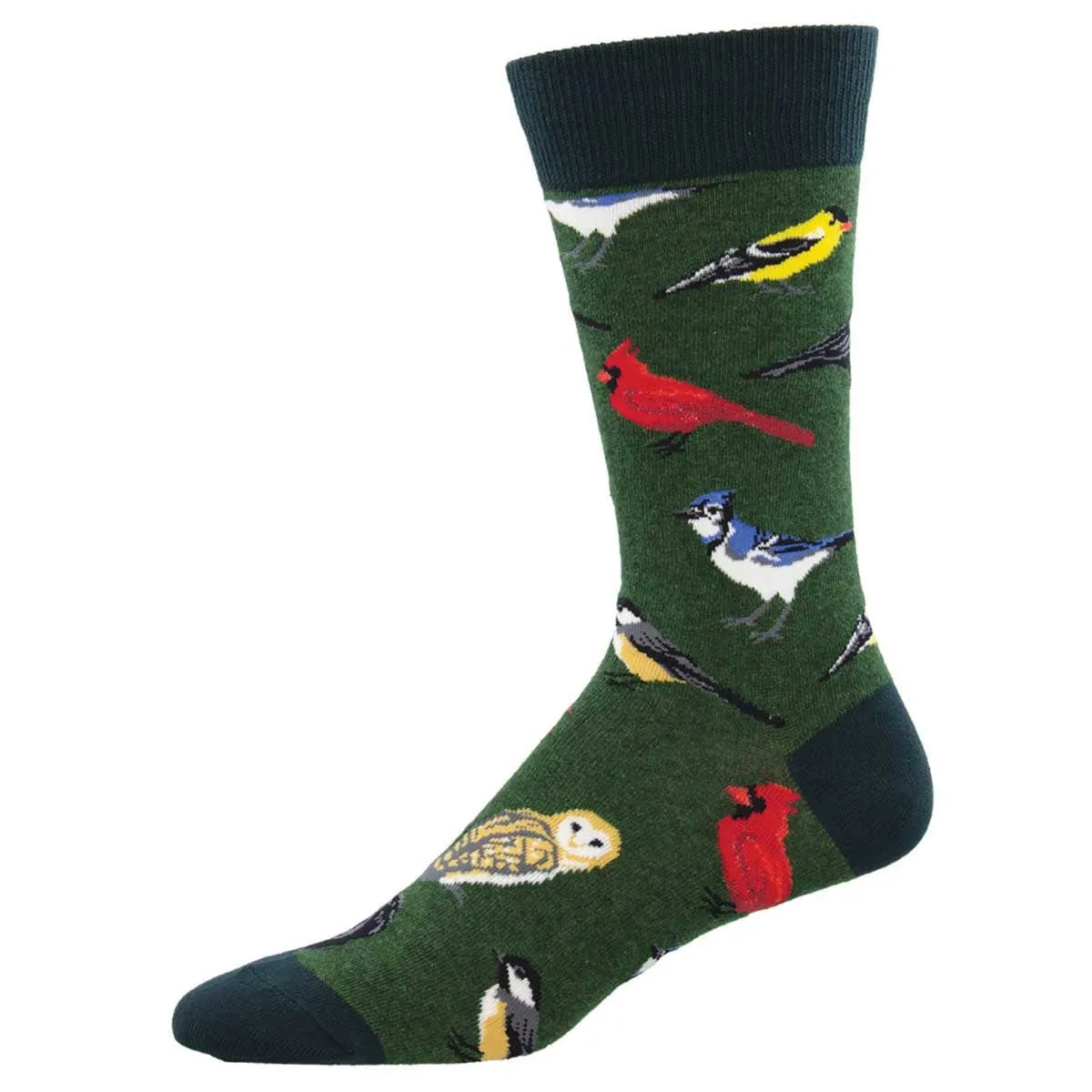 Bird Is The Word Men's Crew Socks