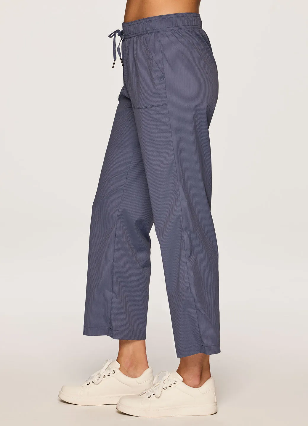 Birdie Textured Ankle Pant