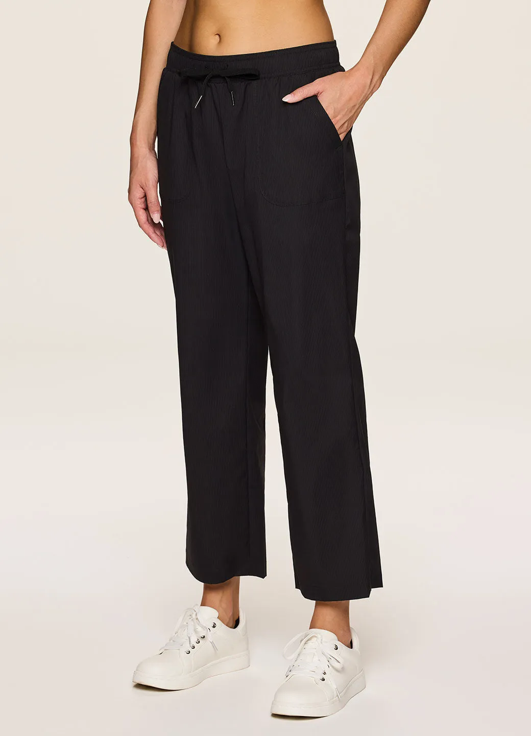 Birdie Textured Ankle Pant