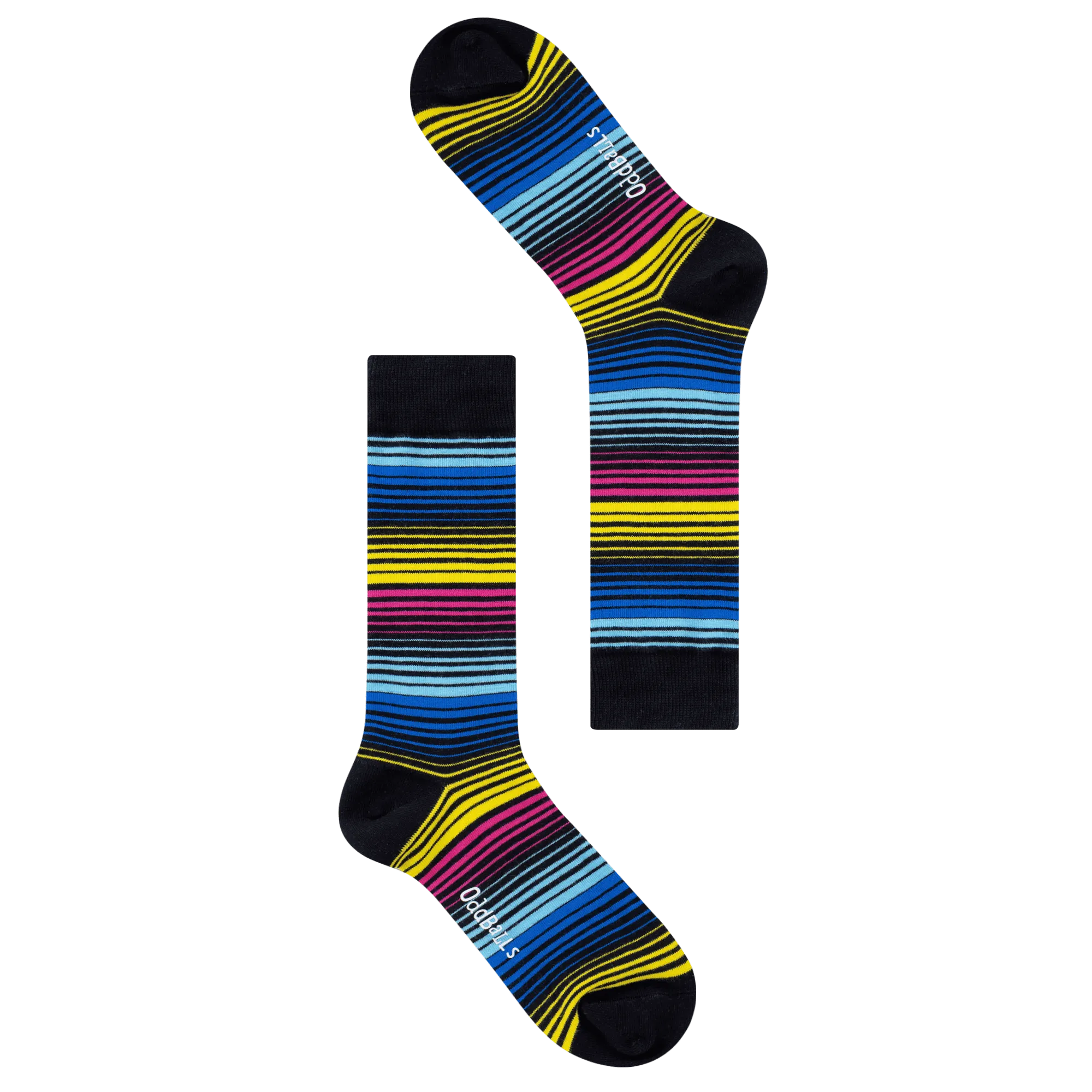 Blueberry Lines - Socks Size 1-2