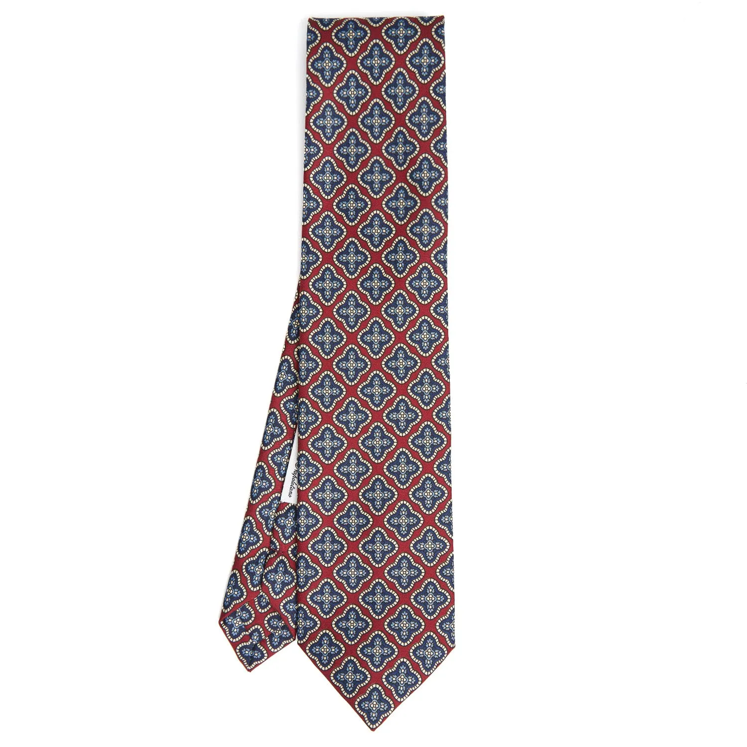 BURGUNDY SILK TIE