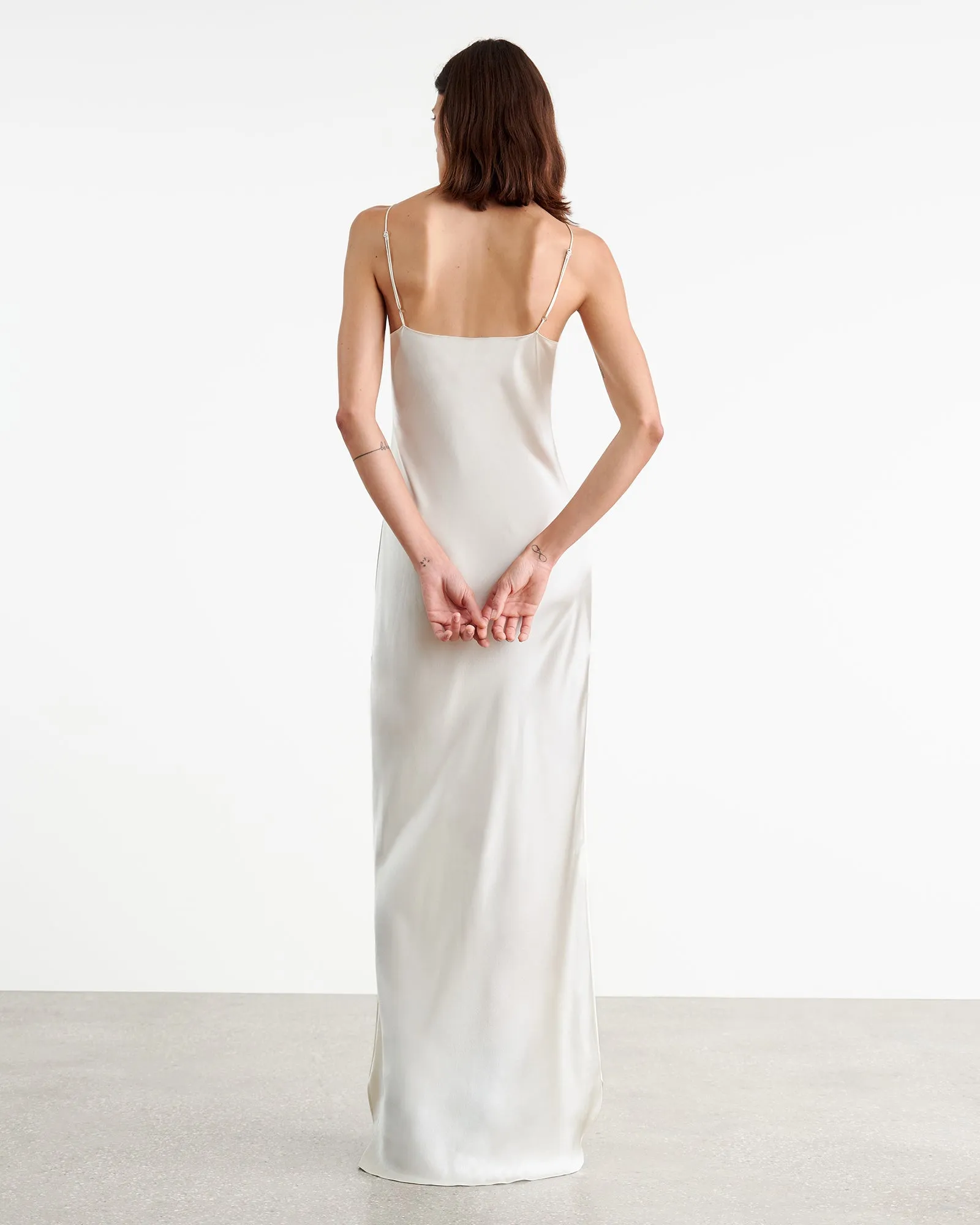 CAMI SILK GOWN