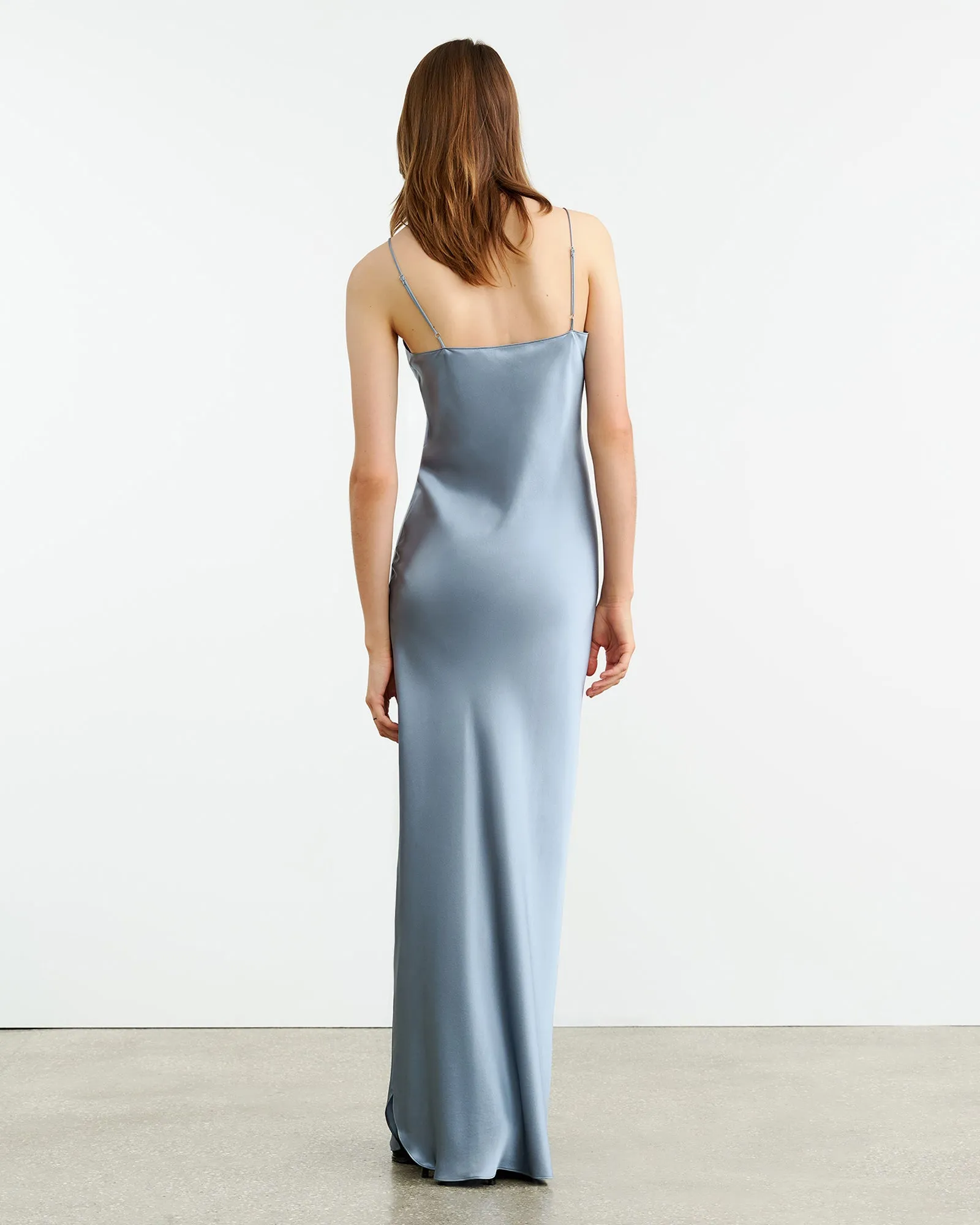 CAMI SILK GOWN