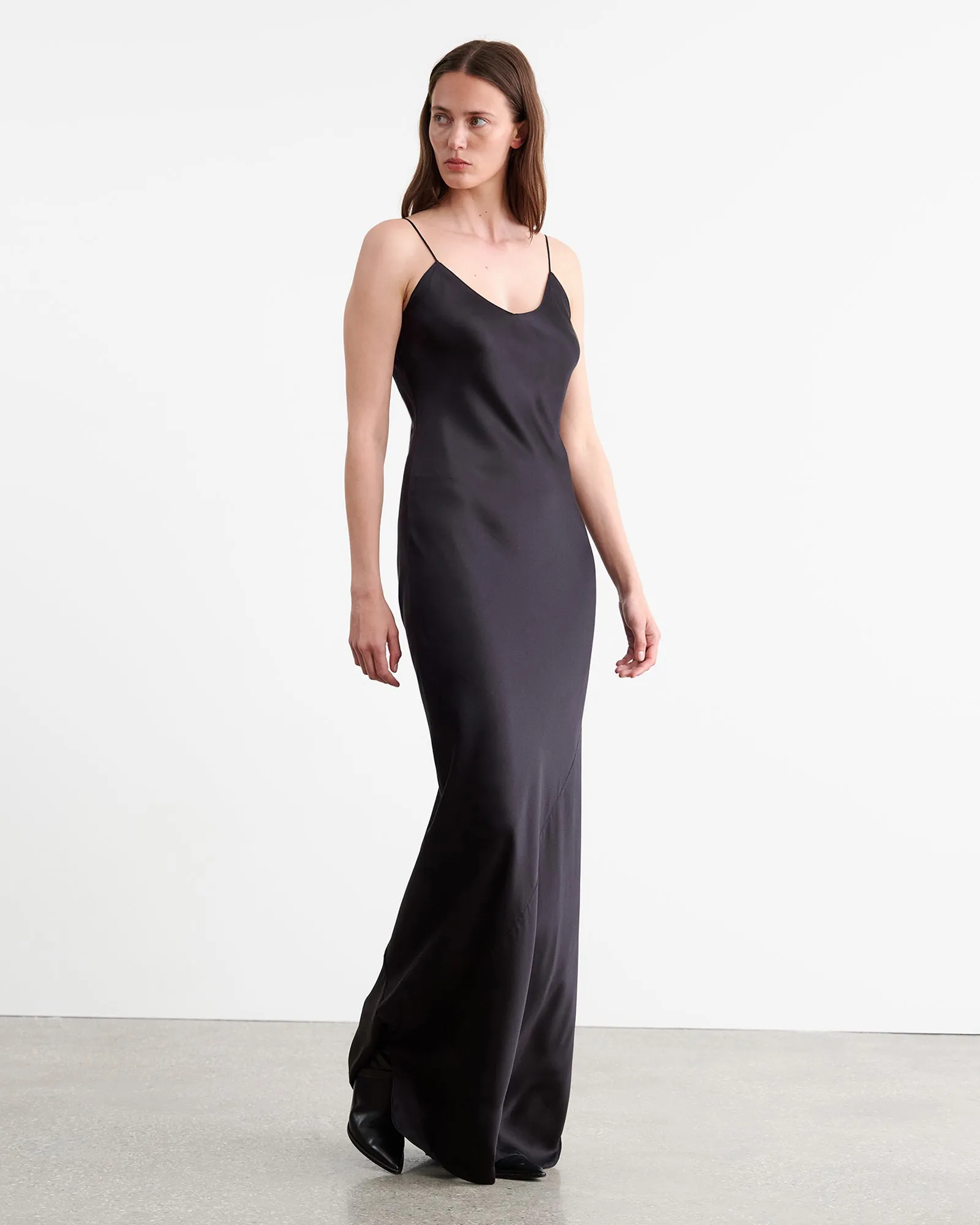 CAMI SILK GOWN