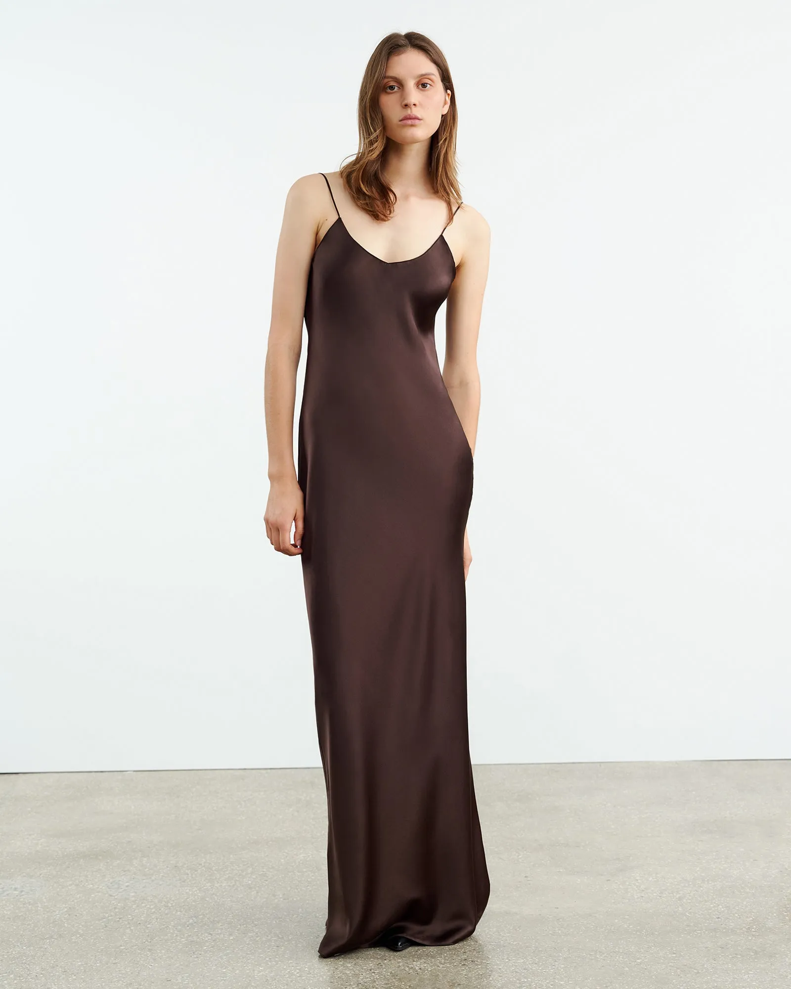 CAMI SILK GOWN