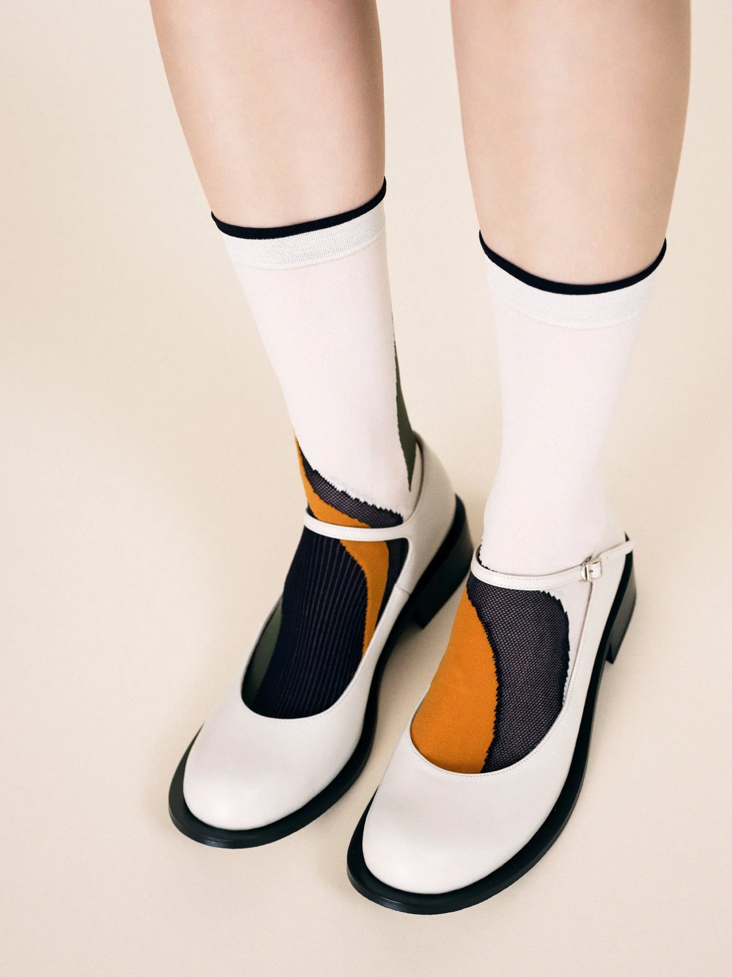 Catalina Crew Socks - Ivory