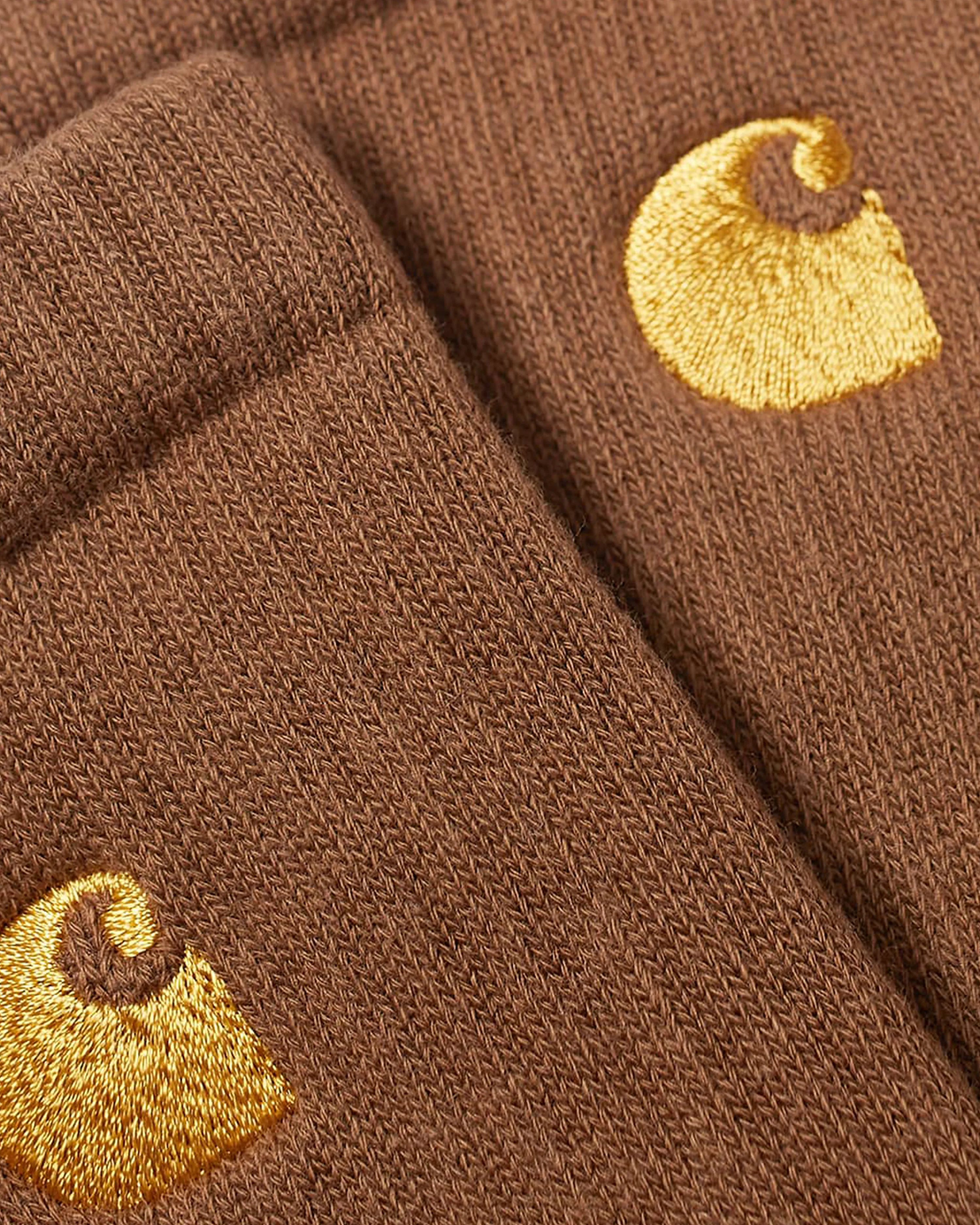 Chase Socks - Tamarind / Gold