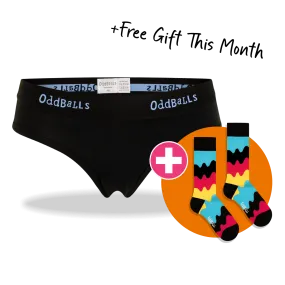 CLASSIC Subscription - Ladies Briefs & Free Socks - Monthly Subscription