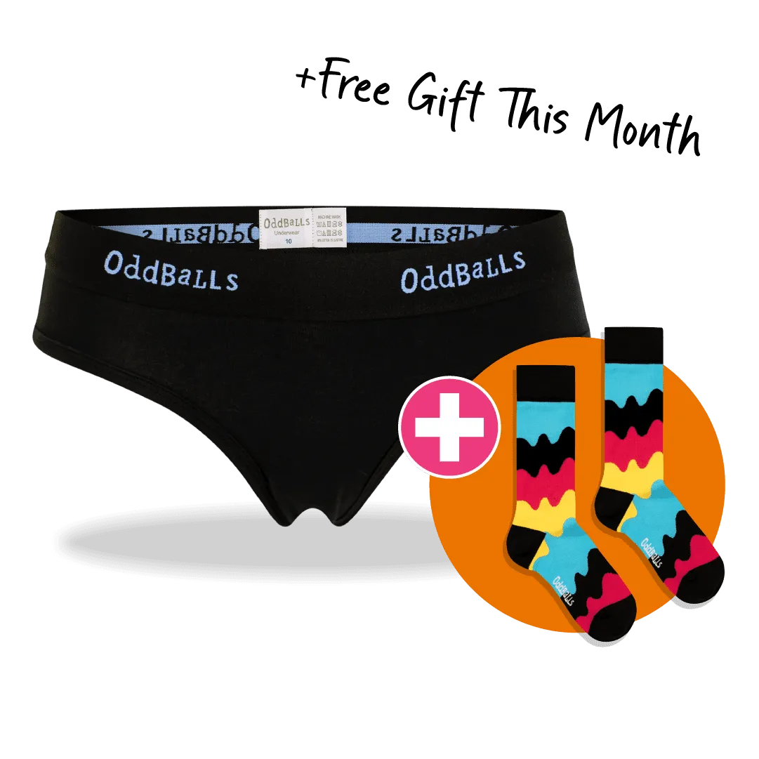 CLASSIC Subscription - Ladies Briefs & Free Socks - Monthly Subscription