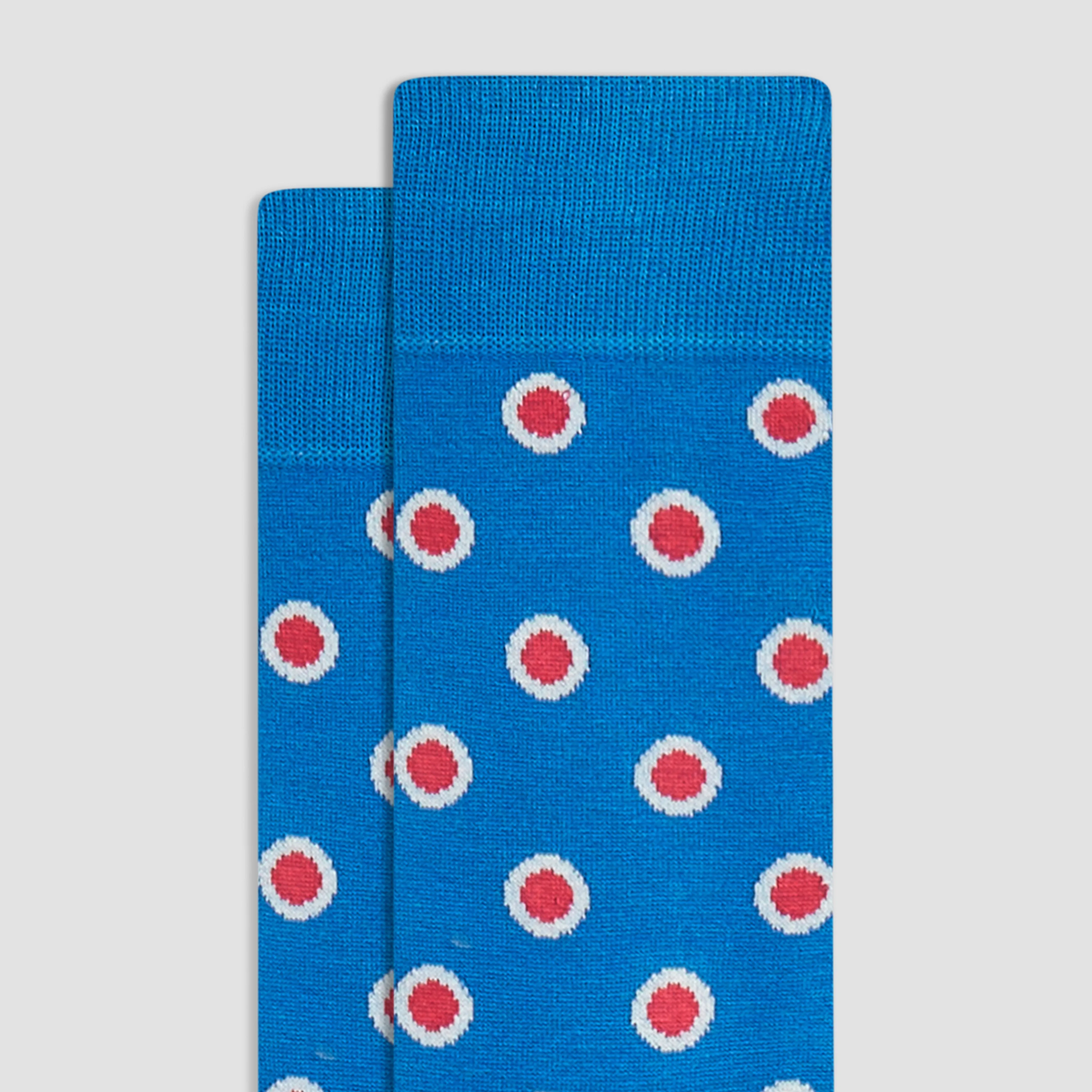 Coin Dot Mid-Calf Socks