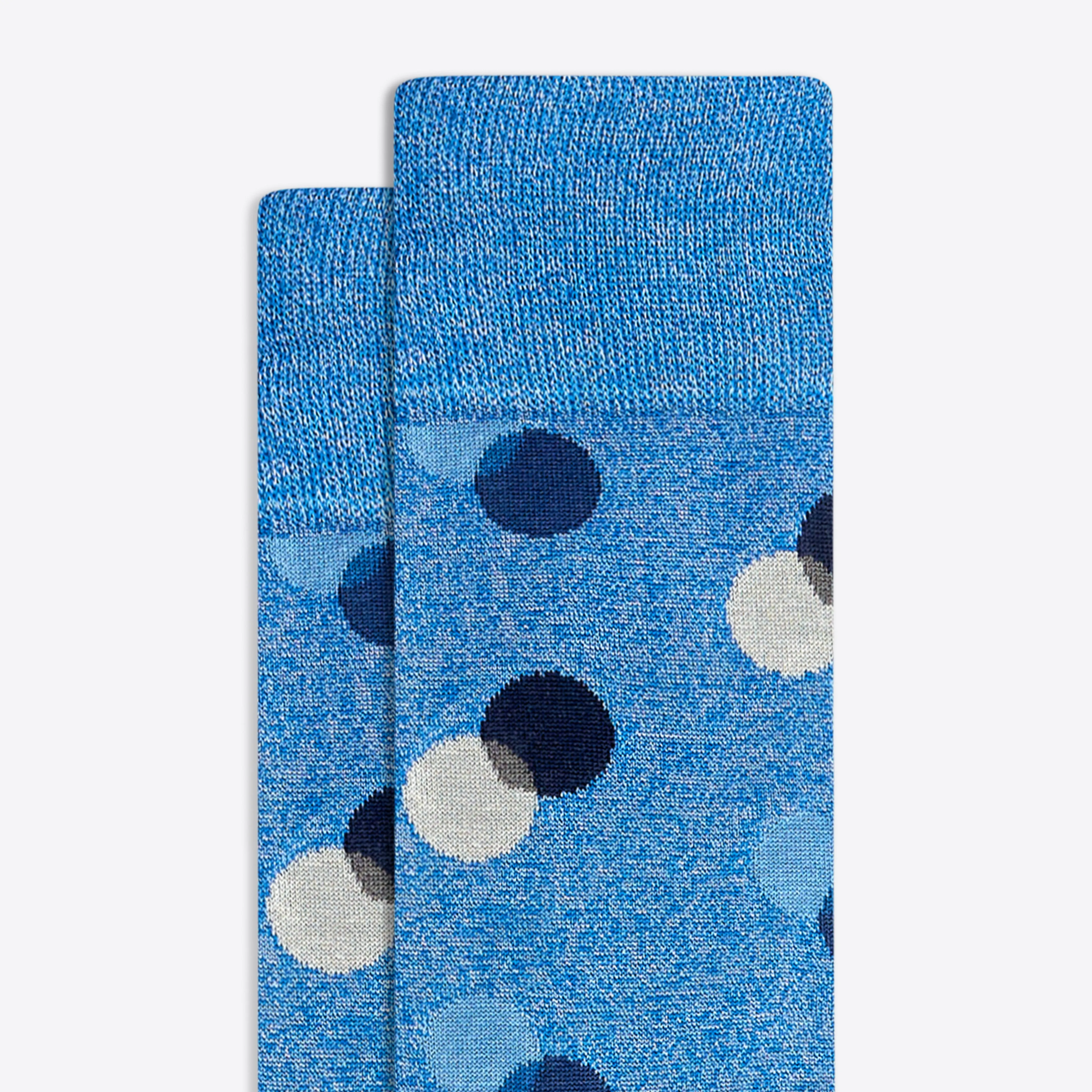 Coin Dot Mid-Calf Socks