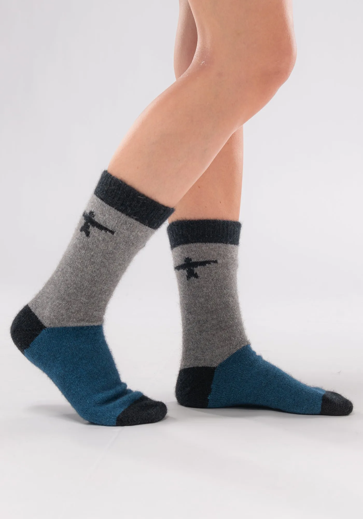 Colour Block Kite Socks