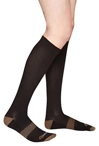 Copper 88 Men's Knee High Compression Socks 8-11 US