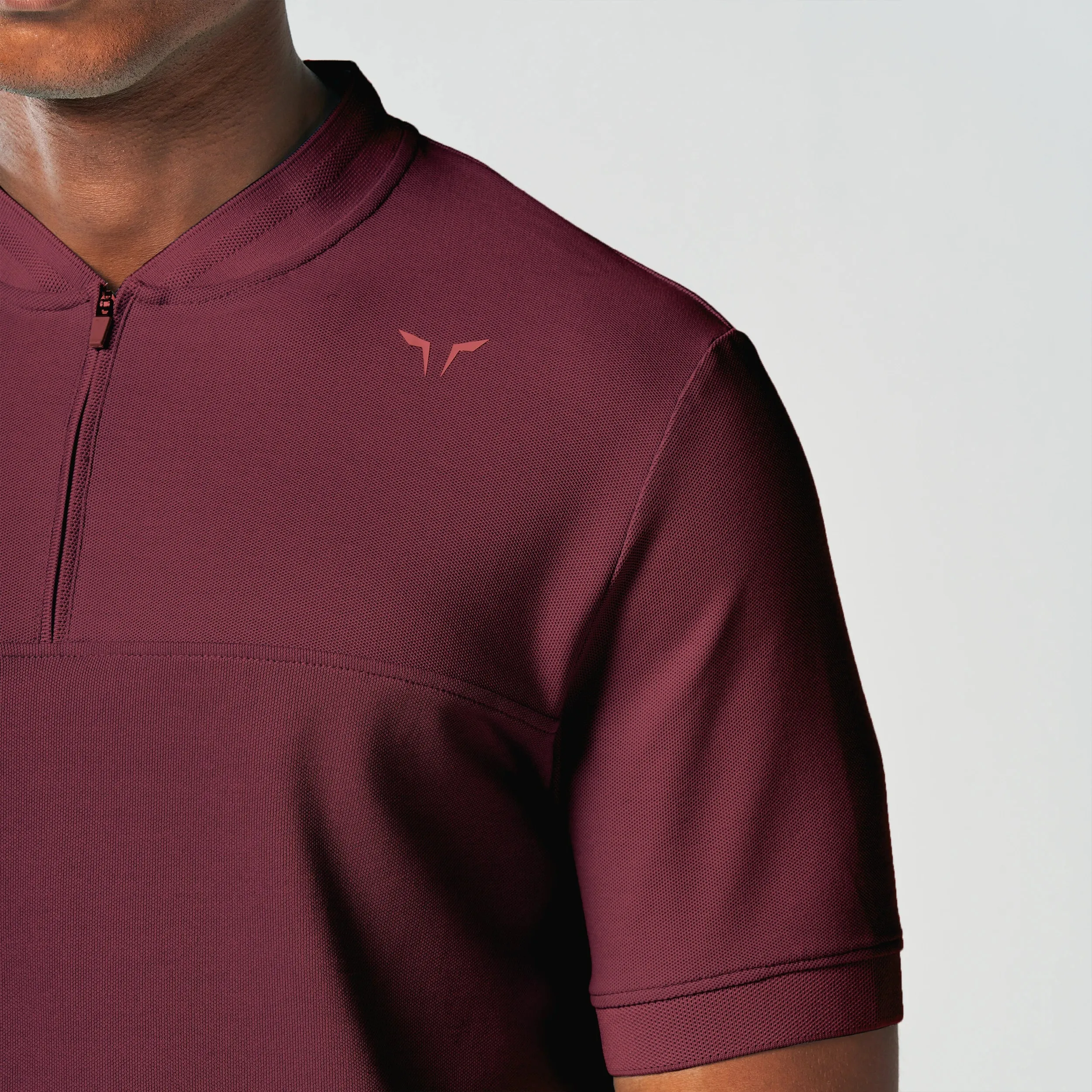 Core Running Tee - Burgundy