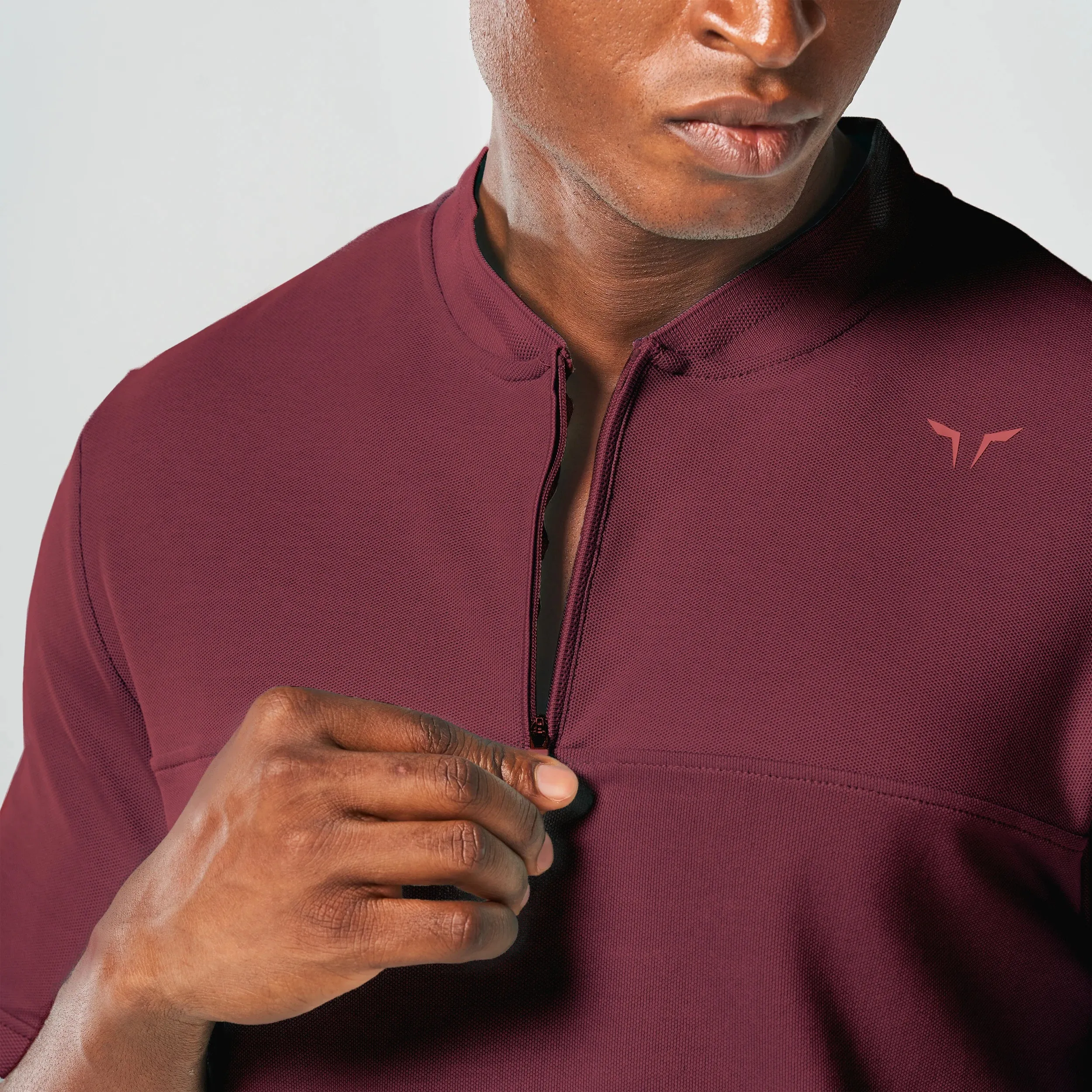 Core Running Tee - Burgundy