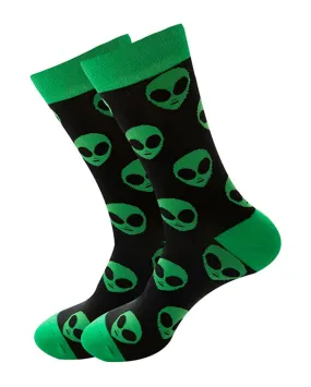 Cosmic Crew Alien Socks