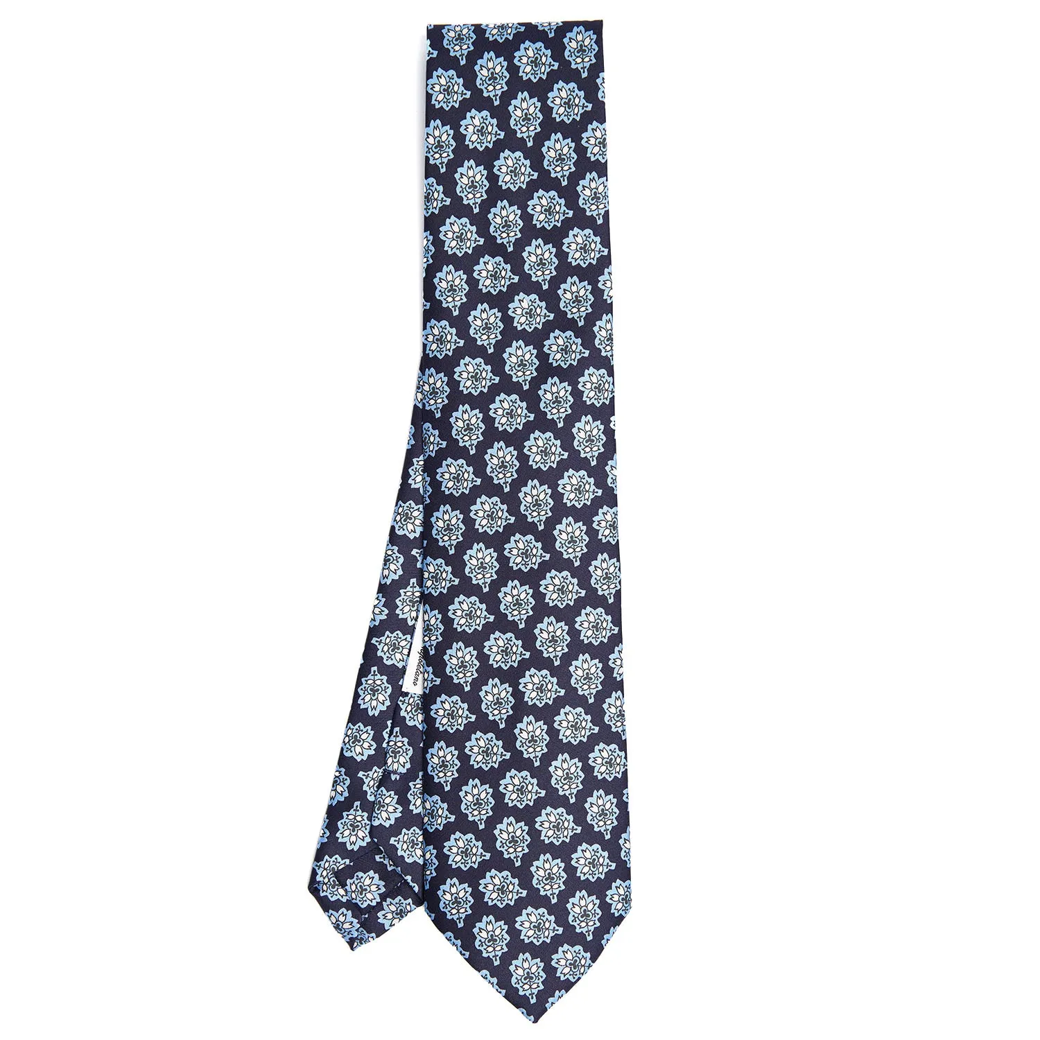 DARK BLUE SILK TIE